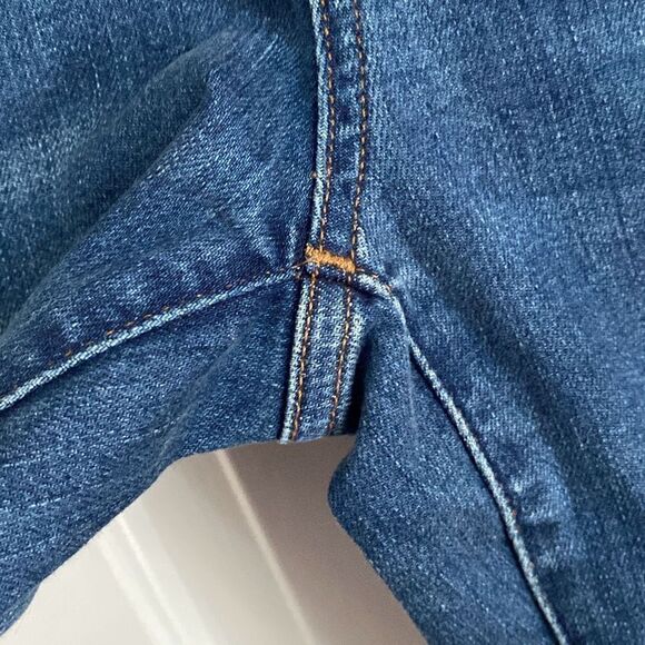 Madewell 9 Inches Mid Rise Skinny Jeans Pleasant Wash Size 26 - Picture 6 of 12